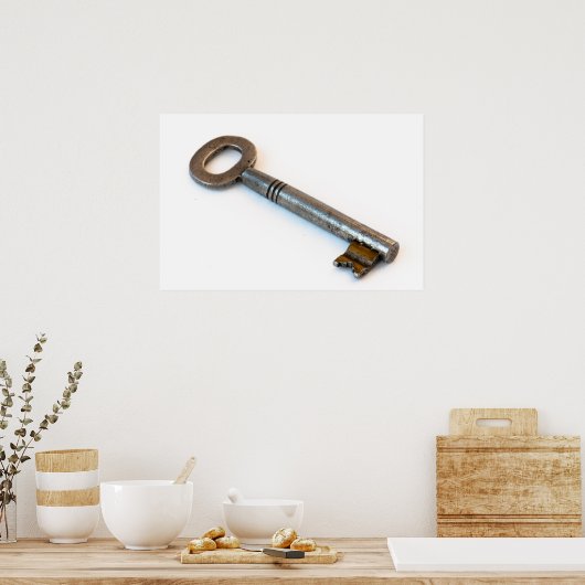 古い鍵 ポスター (キッチン)
