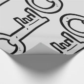 古い鍵 ラッピングペーパー (角)