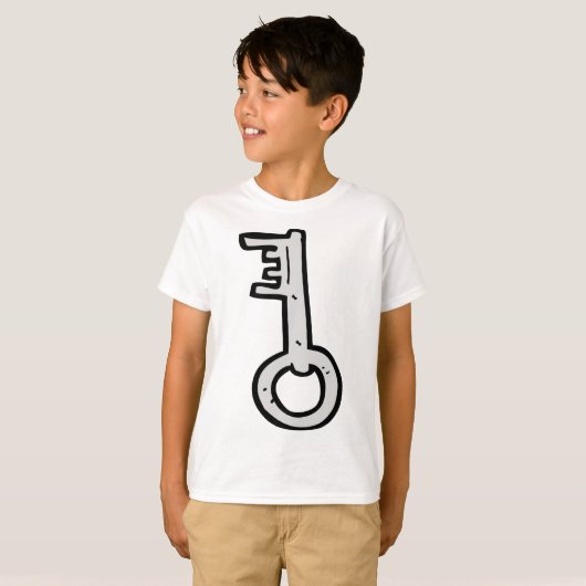 古い鍵 Tシャツ (正面フル)