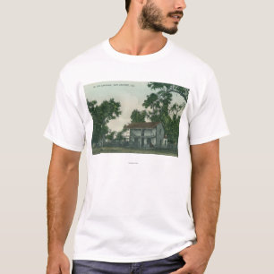 古い陸標場面 Tシャツ