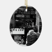 古い雑貨店 セラミックオーナメント (右)