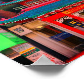 古い電中国の話交換ポスター ポスター (角)