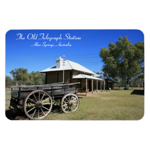 古い電信場所、Alice Springs -磁石 マグネット