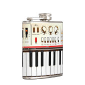 古い電気キーボード フラスク (右)