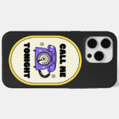 古い電話、今夜は電話して Case-Mate iPhoneケース (裏面 (横))