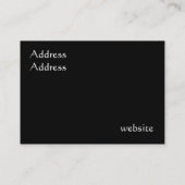 古い電話 名刺 (裏面)