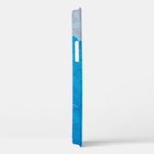 古い青い鉄のドアの錆びたテクスチャ背景.abstr Case-Mate iPhoneケース (裏面 / 右)