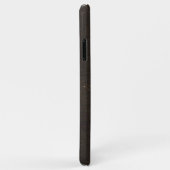 古い革プリントの十字 Case-Mate iPhoneケース (裏面/右)