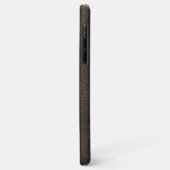 古い革プリントの十字 Case-Mate iPhoneケース (裏面/左)