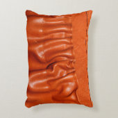 古い革ヴィンテージ車の座席詳細。青、過ぎ去り、 アクセントクッション (正面(垂直))