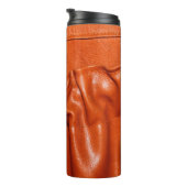 古い革ヴィンテージ車の座席詳細。青、過ぎ去り、 タンブラー (回転右)