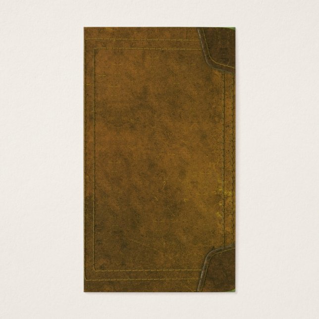 古い革表紙 (正面)