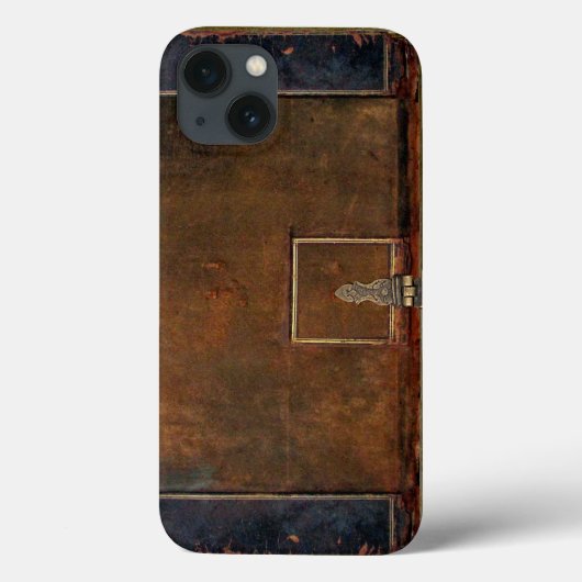 古い革表紙 Case-Mate iPhoneケース (裏面)