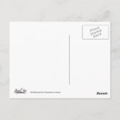 古い靴と古い車のポストカード ポストカード (裏面)