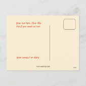 古い靴を持つレトロのかわいい小さな女の子 シーズンポストカード (裏面)