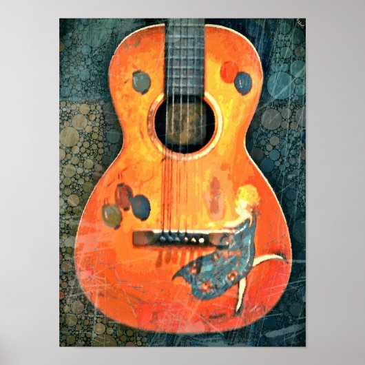 古い音響ポスター ポスター (正面)