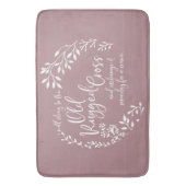 古い頑丈なクロスバスマット バスマット (正面縦)