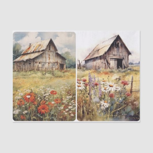 古い頑丈なバー 薄葉紙 (正面)