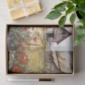 古い頑丈なバー 薄葉紙 (ギフト)