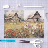 古い頑丈なバー 薄葉紙 (クラフト)