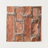 古い風化したレンガのテクスチャ。古い背景  タペストリー (正面(横))