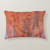 古い風化した錆びたテクスチャ要約、熟成、熟成、 アクセントクッション (正面)