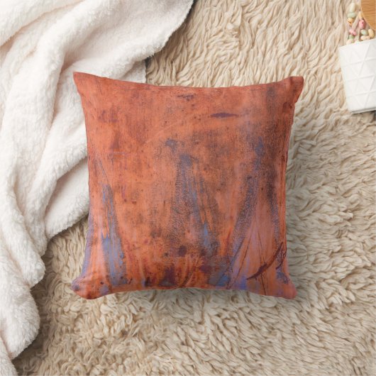 古い風化した錆びたテクスチャ要約、熟成、熟成、 クッション (ブランケット)