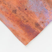 古い風化した錆びたテクスチャ要約、熟成、熟成、 フリースブランケット (角)