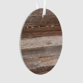 古い風化木造農家外壁 オーナメント (正面)