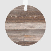 古い風化木造農家外壁 オーナメント (裏面)