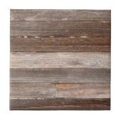 古い風化木造農家外壁 タイル (正面)