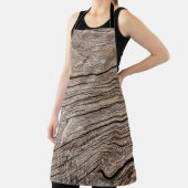 古い風化腐ったひび割れ粗い木G エプロン (インサイチュ)