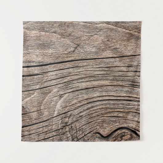 古い風化腐ったひび割れ粗い木G タペストリー (正面)