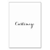 古い風化青板 テーブルナンバー (裏面)