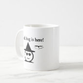 古い魔女 コーヒーマグカップ (正面左)