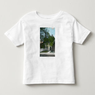 古い魔法使いの家、正面玄関 トドラーTシャツ