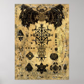 古い魔法書 ポスター (正面)