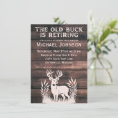 古い鹿は引退する　　素朴な狩猟　引退 招待状 (スタンド正面)