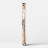 古い黄色い家に鉄製のバルコニーがあるf Case-Mate iPhoneケース (裏面 / 左)