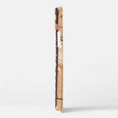 古い黄色い家に鉄製のバルコニーがあるf Case-Mate iPhoneケース (裏面 / 右)