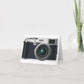 古い黒いカメラ カード (正面)