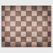 古い黒と白のタイルの石壁のテクスチャの背景 ラッピングペーパー (フラット)