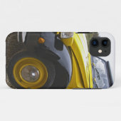 古い黒と黄色のシトロエン 2CV 2 CV、 Case-Mate iPhoneケース (裏面(横))