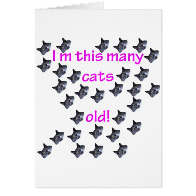 古い30の猫の頭部 (正面)