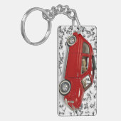 古い500 キーホルダー (正面左)