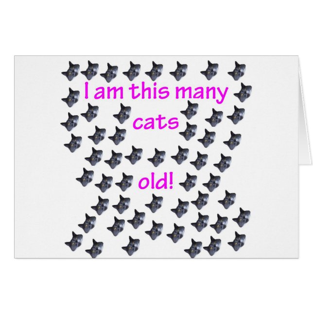 古い54の猫の頭部 (正面横)