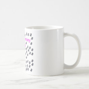 古い70の猫の頭部 コーヒーマグカップ