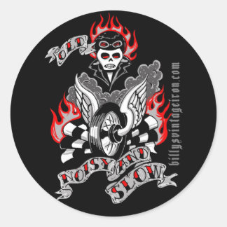 古い、ノイズが多く遅い（カラー） ラウンドシール