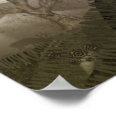 古い ポスター (角)