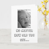 古い…得てもいかに カード (黄色い花)